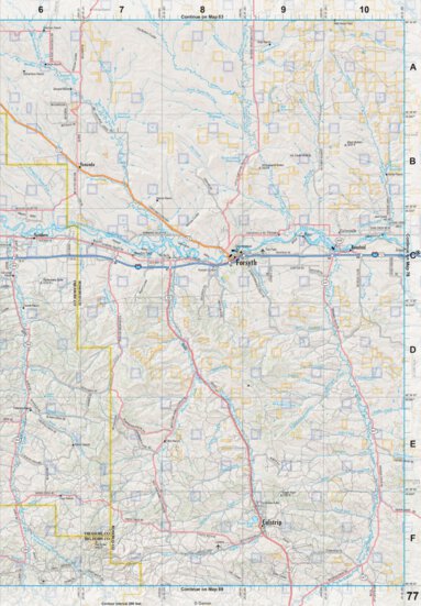 Montana Atlas & Gazetteer Page 77 Preview 1