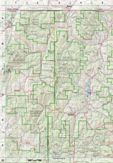 Washington Atlas & Gazetteer Page 22 Preview 1