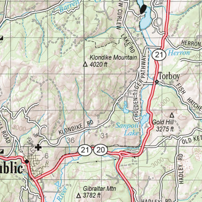 Washington Atlas & Gazetteer Page 22 Preview 3