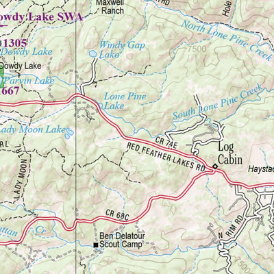 Colorado Atlas & Gazetteer Page 19 Preview 2