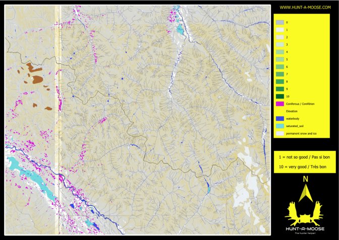 CO68XG Muskwa Ranges Map by Hunt-A-Moose | Avenza Maps