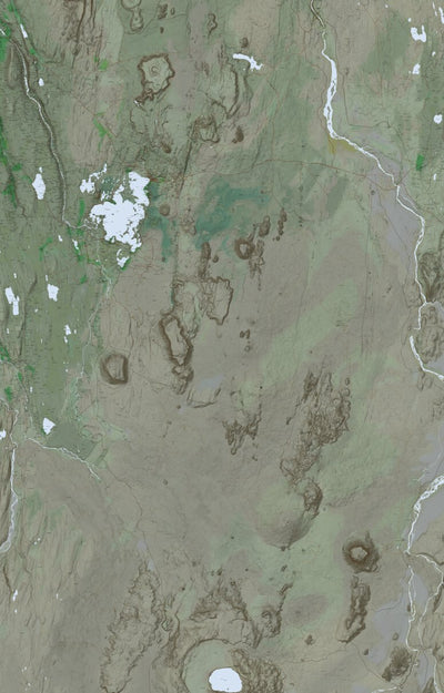 Ískort 2024 - 1:50.000 - Mývatn Preview 1
