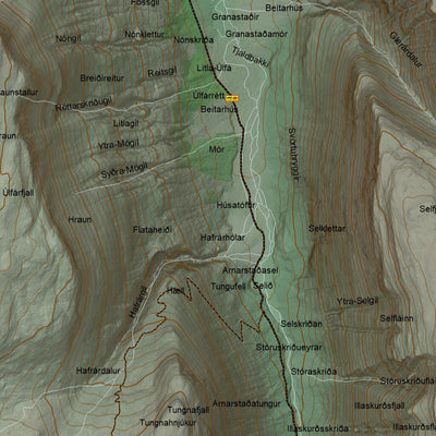 Ískort 2024 - 1:50.000 - Nýjidalur Preview 3