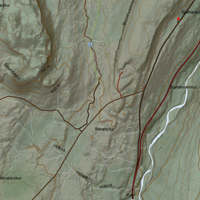 Ískort 2024 - 1:50.000 - Möðrudalsöræfi Preview 3