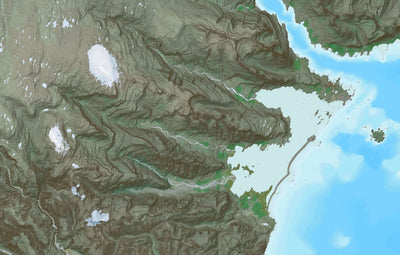 Ískort 2024 - 1:25.000 - Þrándarjökull Preview 1
