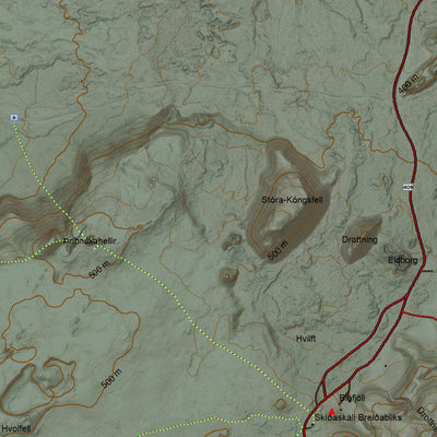 Ískort 2024 - 1:50.000 - Suðvesturhorn Preview 2