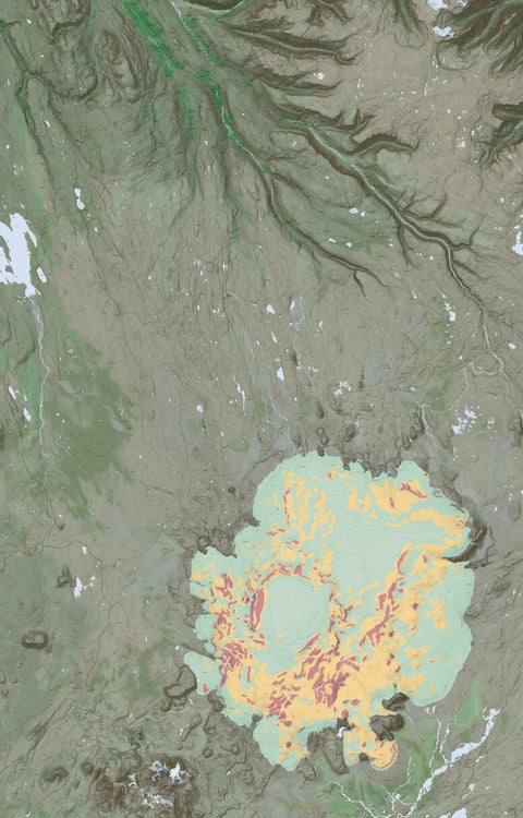 Ískort 2024 - 1:50.000 - Hofsjökull Preview 1