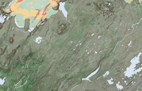 Ískort 2024 - 1:50.000 - Gullfoss Preview 1