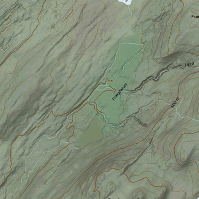 Ískort 2024 - 1:50.000 - Gullfoss Preview 2