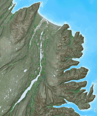 Ískort 2024 - 1:50.000 - Austfirðir Preview 1