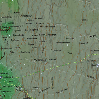 Ískort 2024 - 1:50.000 - Austfirðir Preview 2