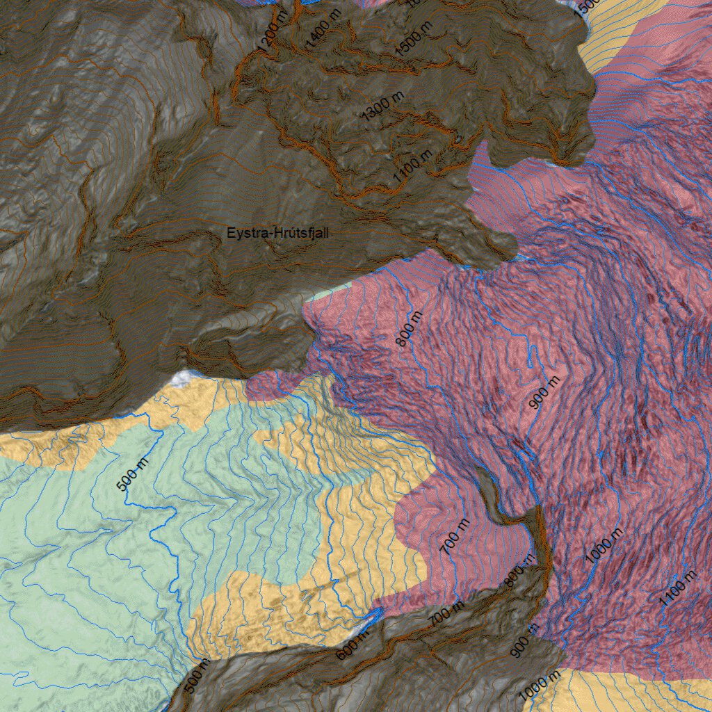 Ískort 2024 - 1:25.000 - Öræfajökull Map by Iskort.is | Avenza Maps