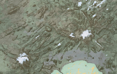 Ískort 2024 - 1:25.000 - Landmannalaugar Preview 1