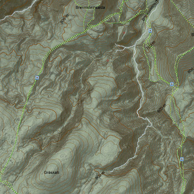 Ískort 2024 - 1:25.000 - Landmannalaugar Preview 3