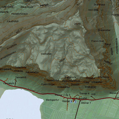 Ískort 2024 - 1:50.000 - Þórsmörk Preview 2
