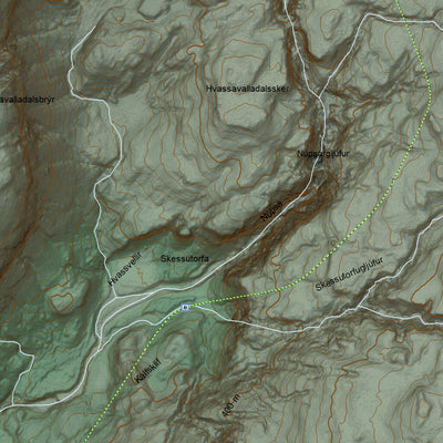 Ískort 2024 - 1:25.000 - Síðujökull Preview 3