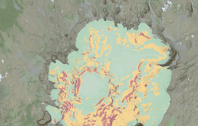 Ískort 2024 - 1:25.000 - Hofsjökull Preview 1