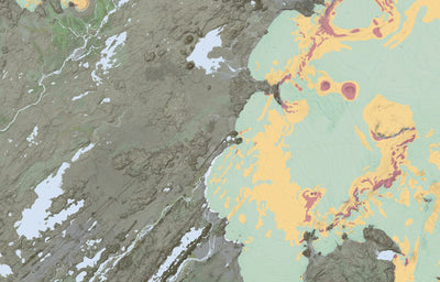 Ískort 2024 - 1:50.000 - Tungnárjökull Preview 1