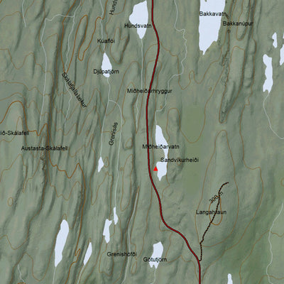 Ískort 2024 - 1:50.000 - Langanes Preview 3