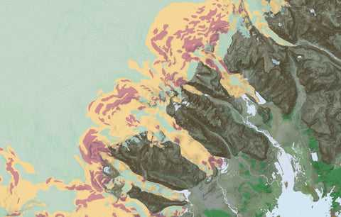 Ískort 2024 - 1:25.000 - Hornafjarðarjöklar Preview 1