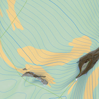 Ískort 2024 - 1:25.000 - Drangajökull Preview 2