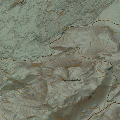 Ískort 2024 - 1:50.000 - Landmannalaugar Preview 2