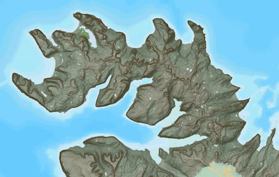 Ískort 2024 - 1:25.000 - Hornstrandir Preview 1