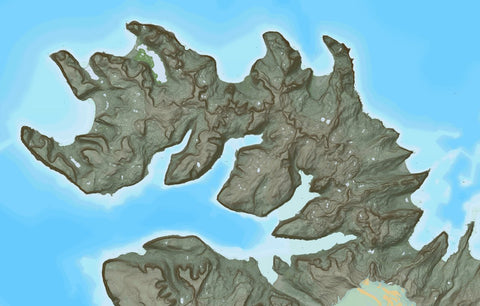 Ískort 2024 - 1:25.000 - Hornstrandir Preview 1