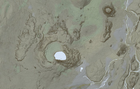 Ískort 2024 - 1:25.000 - Askja Preview 1