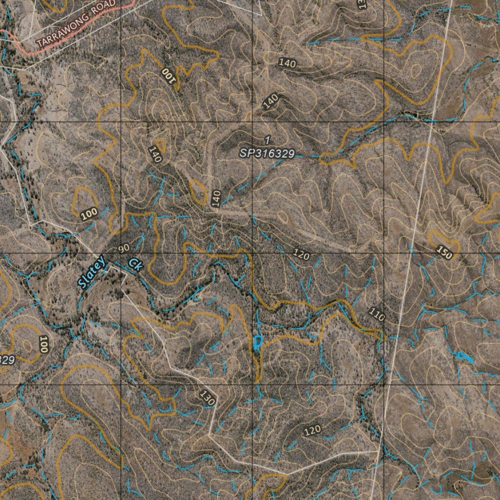 Edungalba (8850-1i) Map by Department of Natural Resources and Mines ...