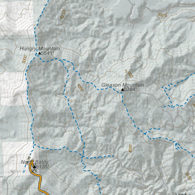 Snowmobile and Nordic Trails in Pend Oreille, Washington and Priest Lake, Idaho. Large (36x36