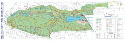 South Mountain Reservation Trail Map Preview 1