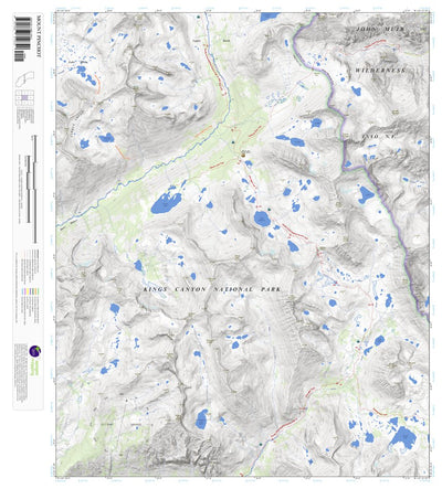 Mount Pinchot, California 7.5 Minute Topographic Map Preview 1