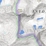 Mount Pinchot, California 7.5 Minute Topographic Map Preview 3