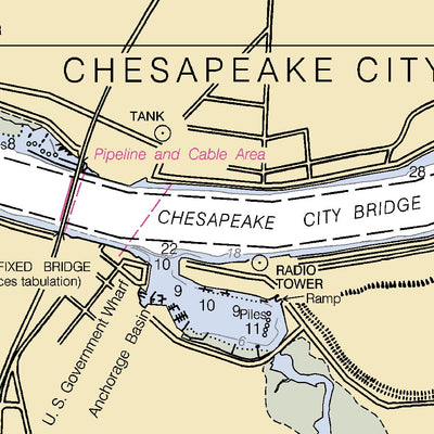Chesapeake And Delaware Canal Bottom Panel Preview 3