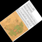 Historisk karta över Stättared år 1868 inkl beskrivning till kartan Preview 1