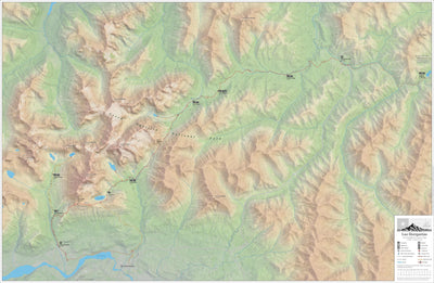 Las Horquetas Trail - Cerro Castillo - 1:30000 Preview 1