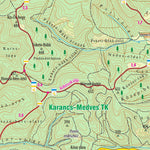 Karancs / Medves-vidéke / Felső-Tarnai-dombság turista- és biciklis térkép Preview 2