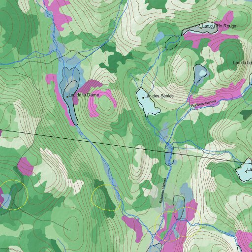 Moose Hunting Spring FN06VI Lac Spring ( Hunt-A-Moose ) Map by Hunt-A-Moose | Avenza Maps