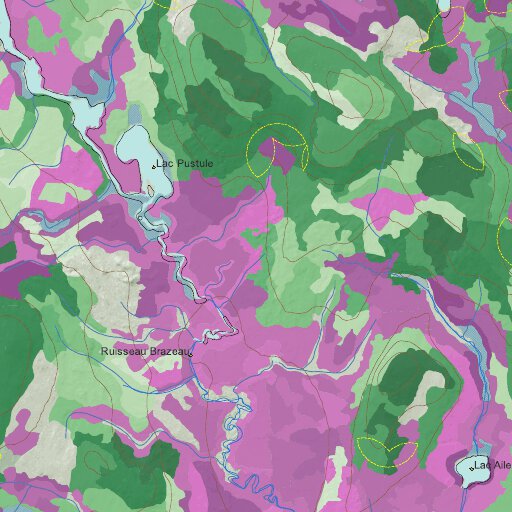 FN07VE Abitibi-Temiscamingue ( Hunt-A-Moose ) Map by Hunt-A-Moose ...