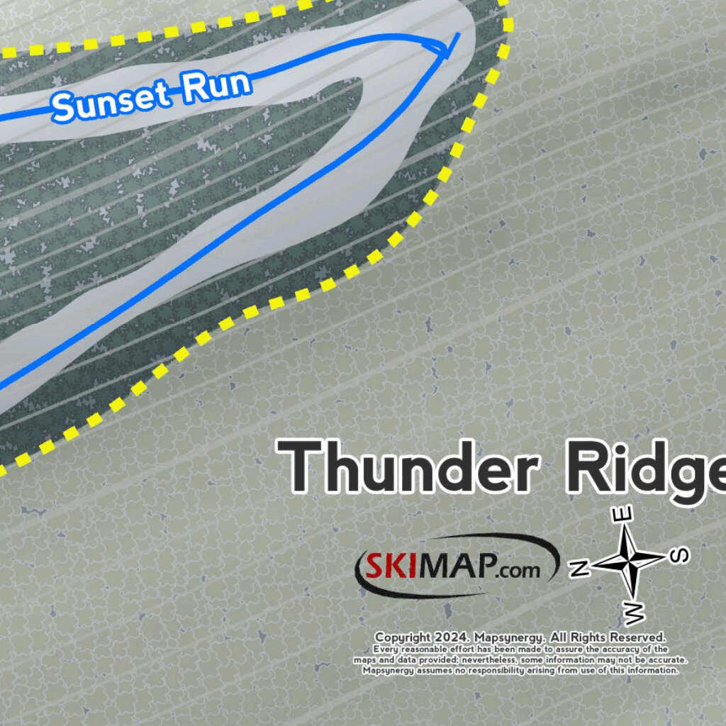 Thunder Ridge Resort Map by Mapsynergy | Avenza Maps