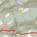 ANST Topo Map 37-2 Grand Canyon - South Rim 2 a Preview 3