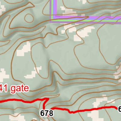 ANST Topo Map 37-2 Grand Canyon - South Rim 2 a Preview 3