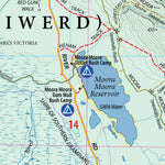 The Grampians Touring Map Preview 2