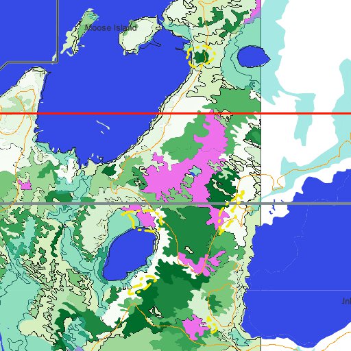 EO02CD Timberwolf Ridge ( Hunt-A-Moose ) Map by Hunt-A-Moose | Avenza Maps