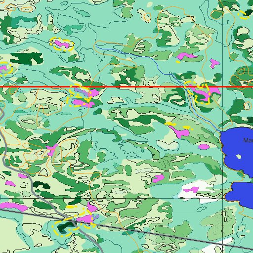 EO12IP Mossy Point ( Hunt-A-Moose ) Map by Hunt-A-Moose | Avenza Maps