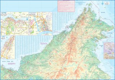 Northern Borneo (Malaysia) 1:1,100,000 - ITMB Preview 1