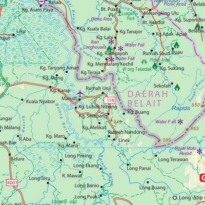 Northern Borneo (Malaysia) 1:1,100,000 - ITMB Preview 2