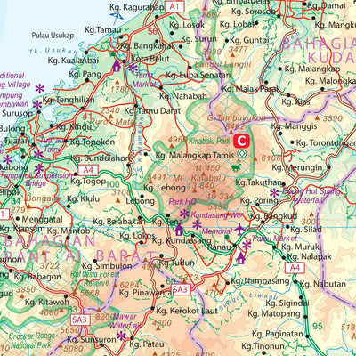 Northern Borneo (Malaysia) 1:1,100,000 - ITMB Preview 3