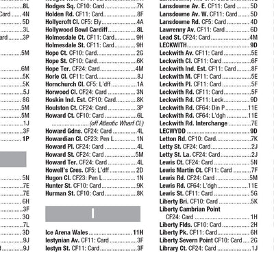 978-0-00-865743-7_AZ Cardiff Pocket Map_interior-2 Preview 2